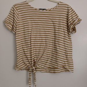 Tie tshirt. Striped.